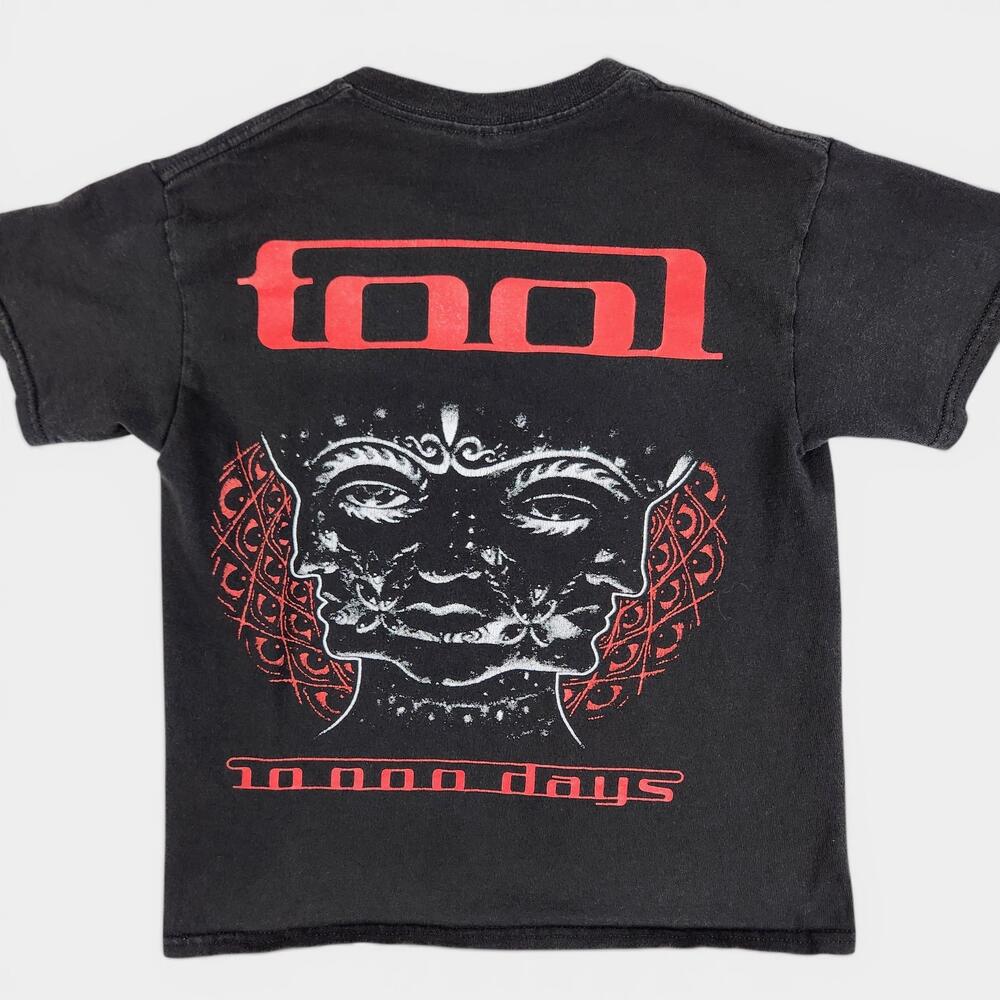 Tool Band Shirt Youth Medium Black Delta Pro Weight 10000 Days Graphic Tee